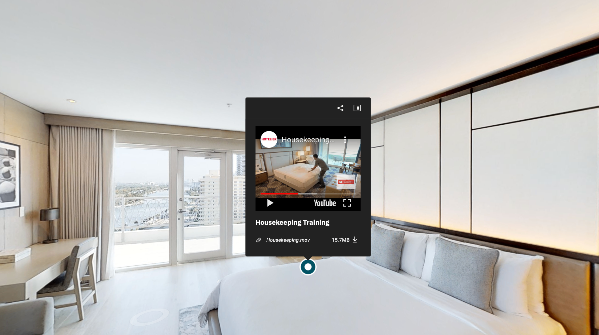 Training platform screenshot